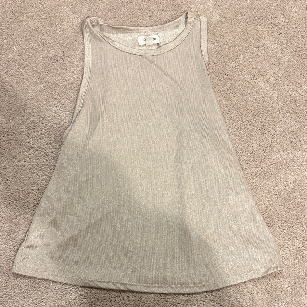 Anthropology Porridge shine tank top
